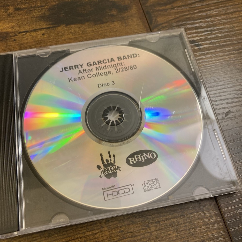 Jerry Garcia Band After Midnight Kean College 2/28/80 Very Rare Promo CD Lot - Picture 4 of 6